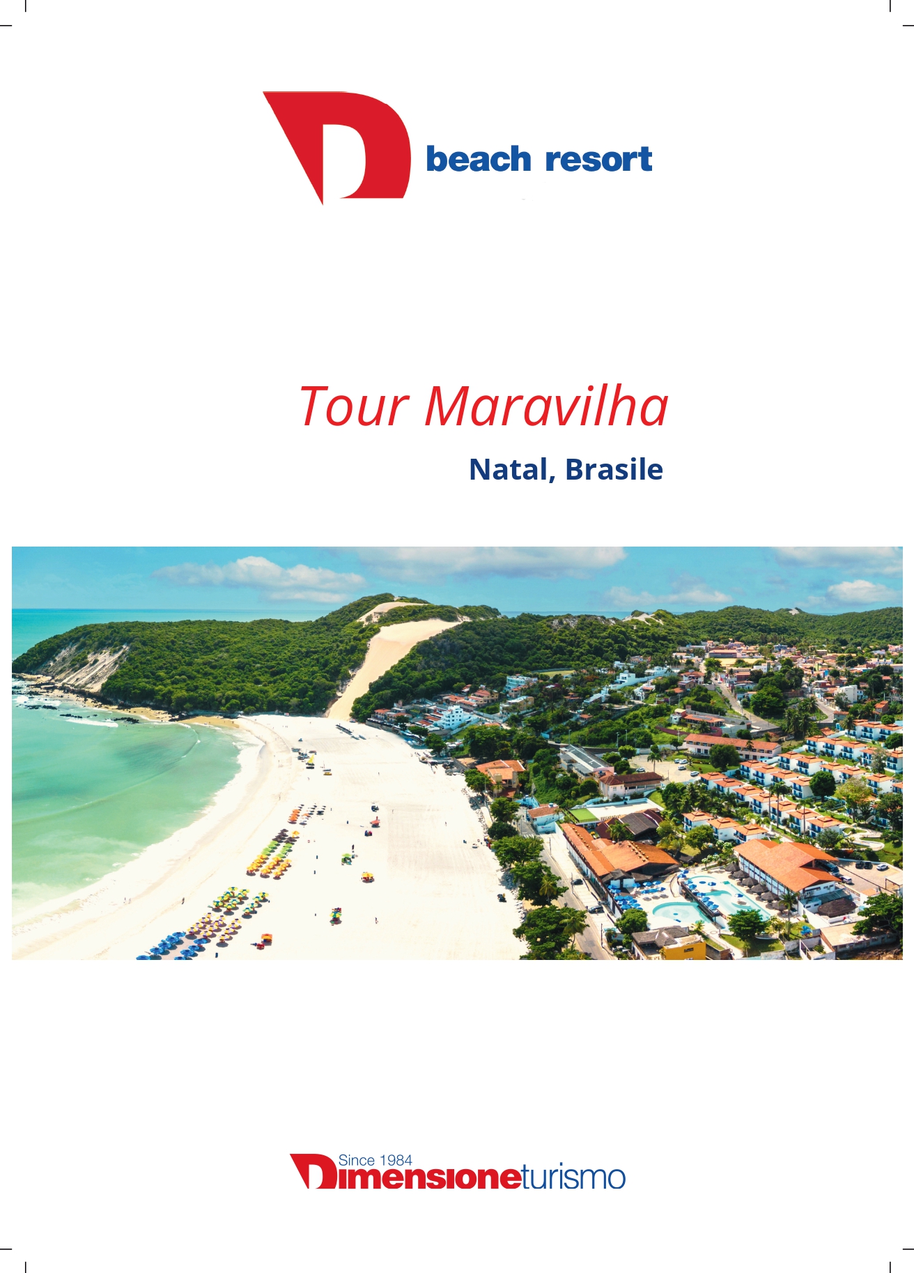 Copertina catalogo Dbeach Resort - Natal