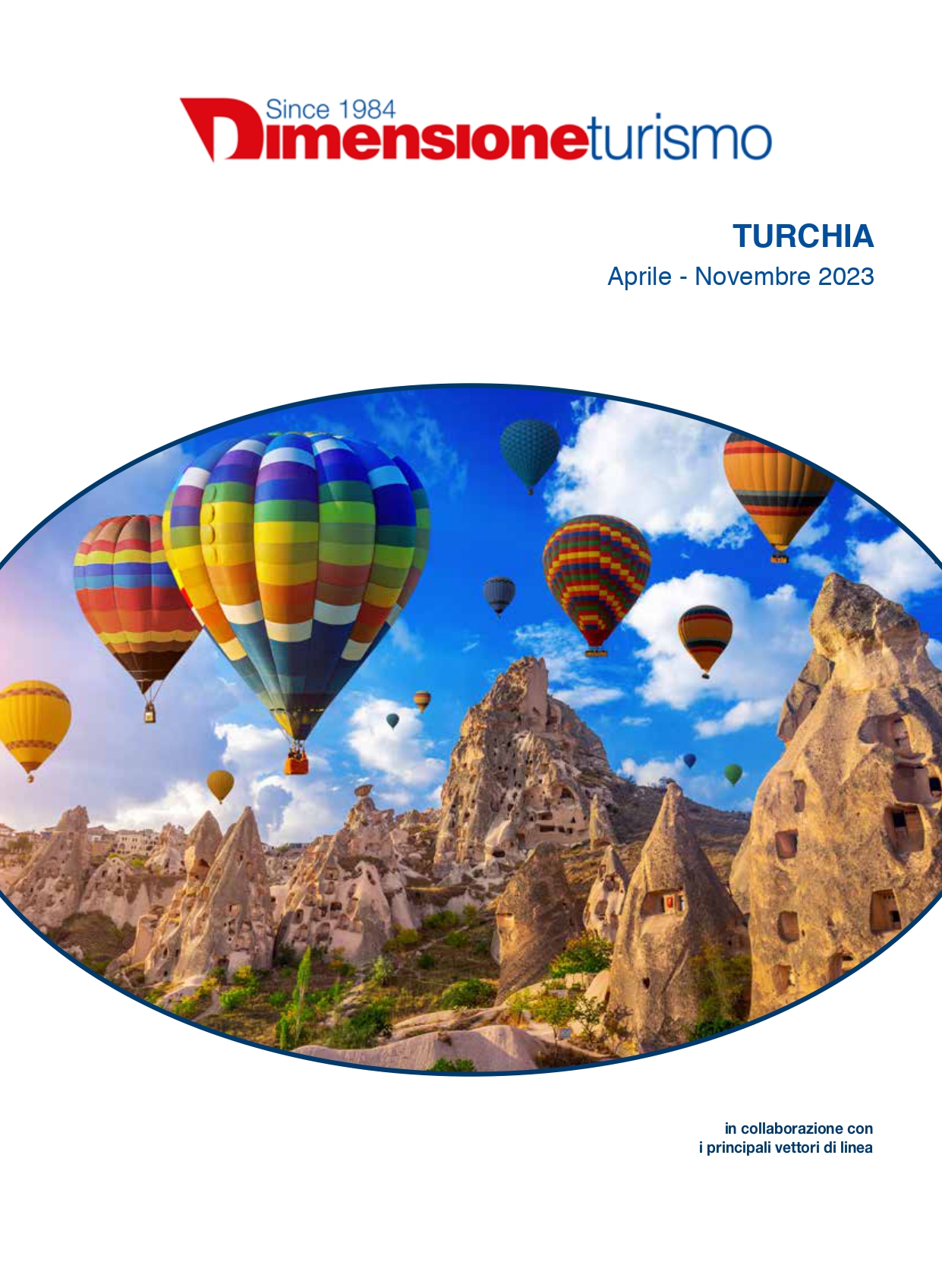 Copertina catalogo Turchia 2023