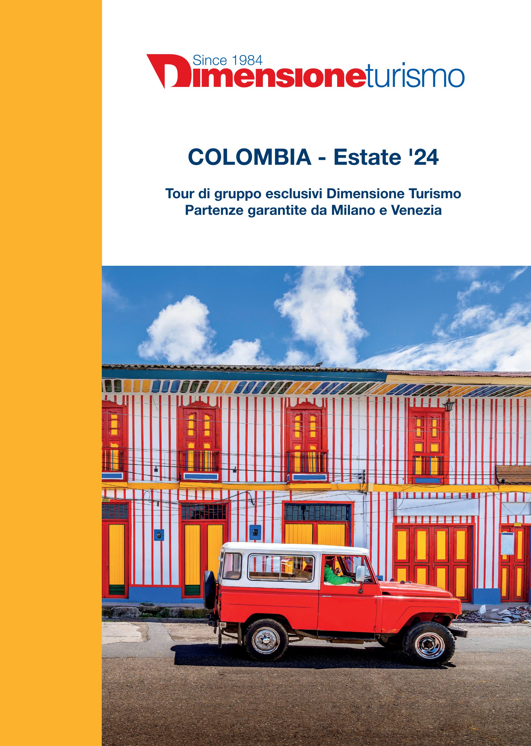 Copertina catalogo Colombia - Estate '24